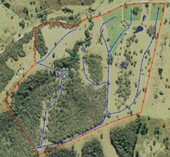 Farm water layout